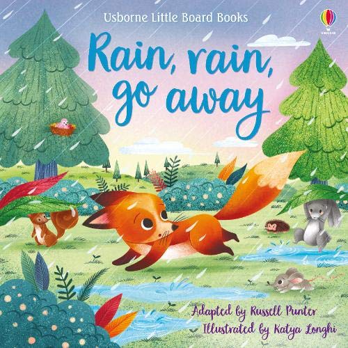 Rain Rain Go Away (Usborne Little Board Books)