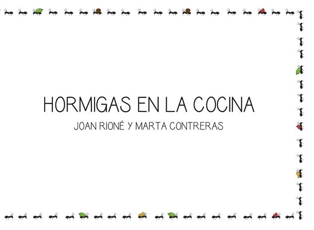 HORMIGAS EN LA COCINA