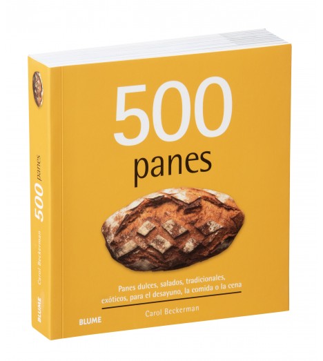 500 panes. Panes dulces, salados, tradicionales, exóticos, para el desayuno, la comida o la cena