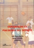 Experiencias en psicologia del deporte