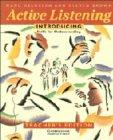 Active listening. Introducing. Teacher's edition