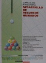 Manual de programas de desarrollo de recursos humanos.