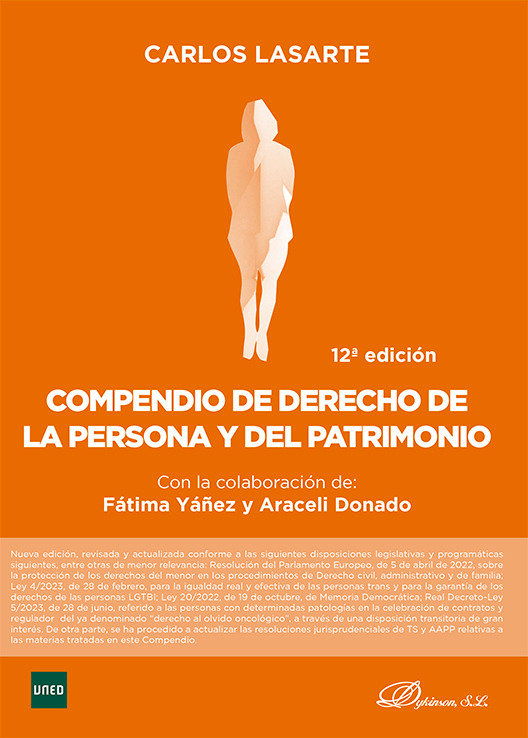 COMPENDIO DE DERECHO DE LA PERSONA Y DEL PATRIMONIO