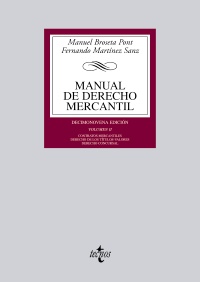 Manual de Derecho Mercantil. Vol.2. 19 ed.