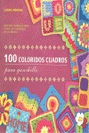 100 coloridos cuadros para ganchillo