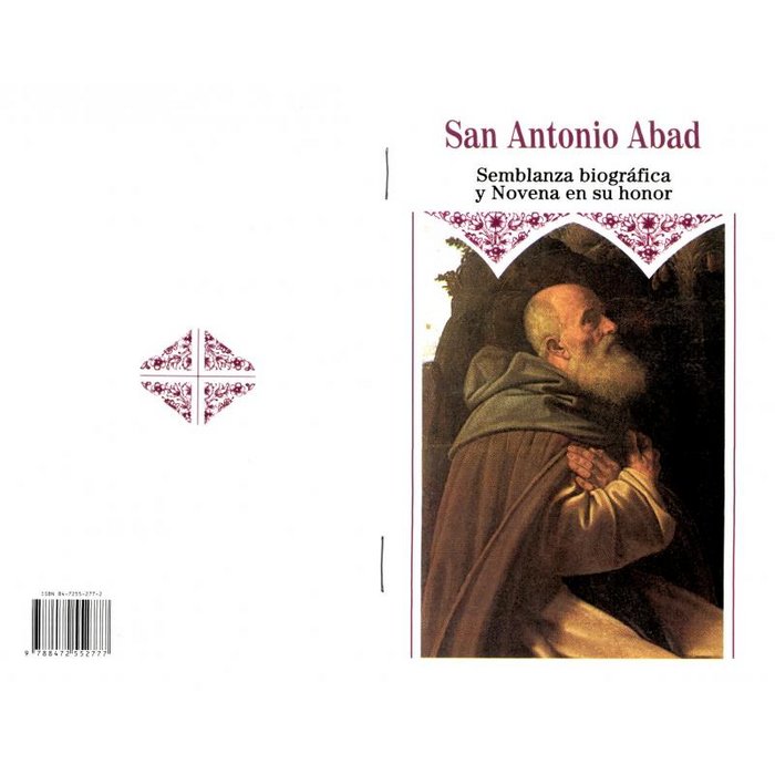 San Antonio Abad, semblanza biográfica y novena en su honor