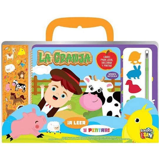 La granja - ¡A leer y pintar!