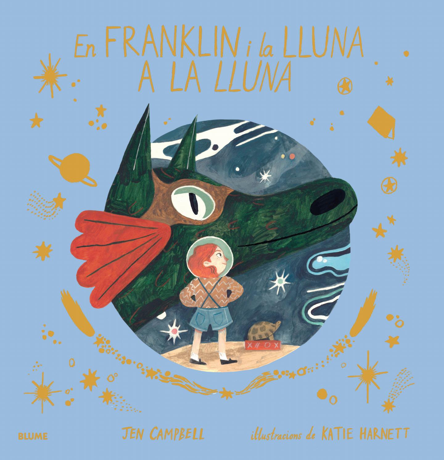 Franklin i la Lluna a la lluna