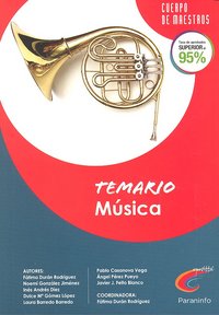 Temario Música. Oposiciones. Cuerpo de maestros