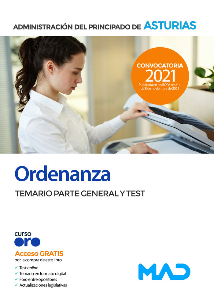 ORDENANZA ADMINISTRACION PRINCIPADO ASTURIAS. T