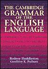 The Cambridge grammar of the English language