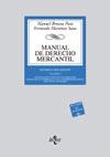 Manual de derecho mercantil. vol I.