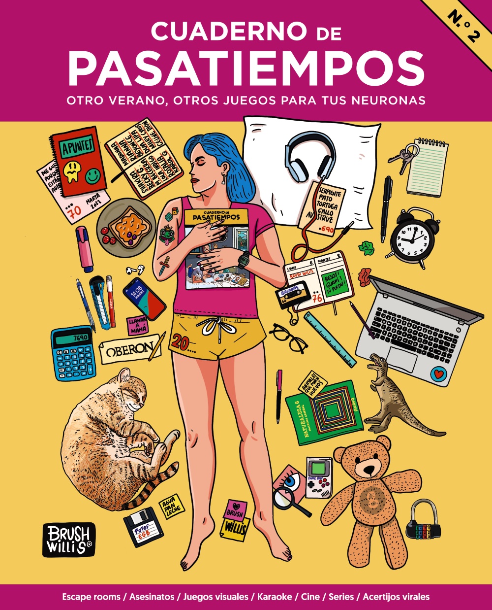 Cuaderno de pasatiempos N.º 2. Otro verano, otros juegos para tus neuronas