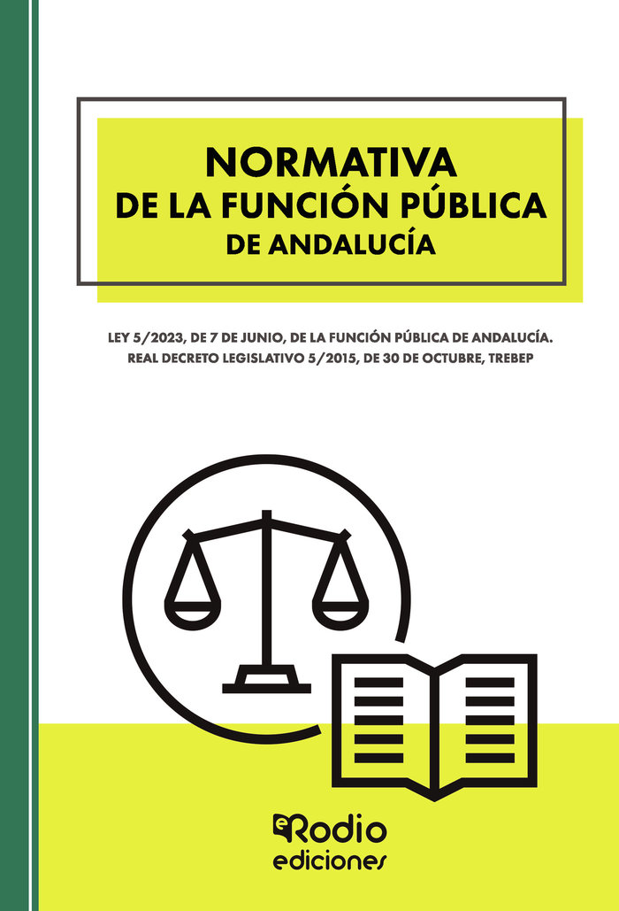 NORMATIVA DE LA FUNCION PUBLICA DE ANDALUCIA