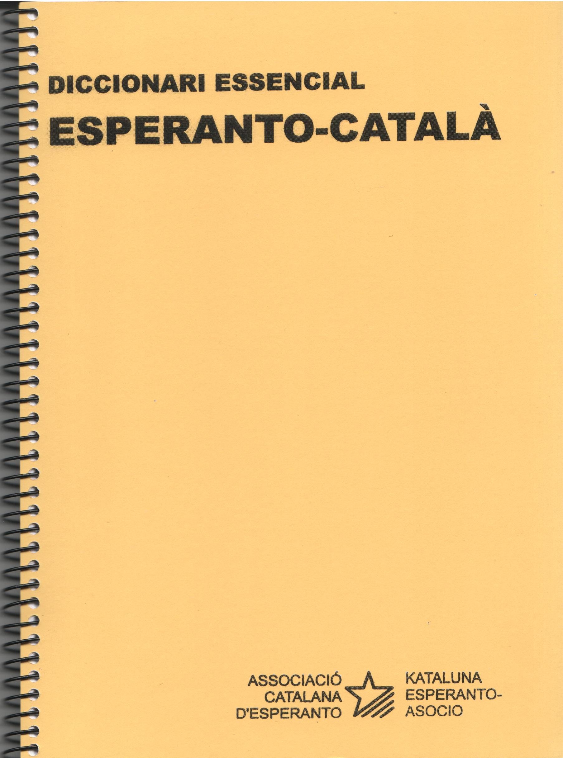 Diccionari Essencial Esperanto-Català