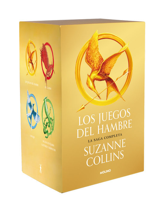 ESTUCHE LOS JUEGOS DEL HAMBRE SAGA COMPLETA