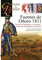 Fuentes de Oñoro 1811. Victoria de Wellington y sus aliados. Guerra de la Independencia española