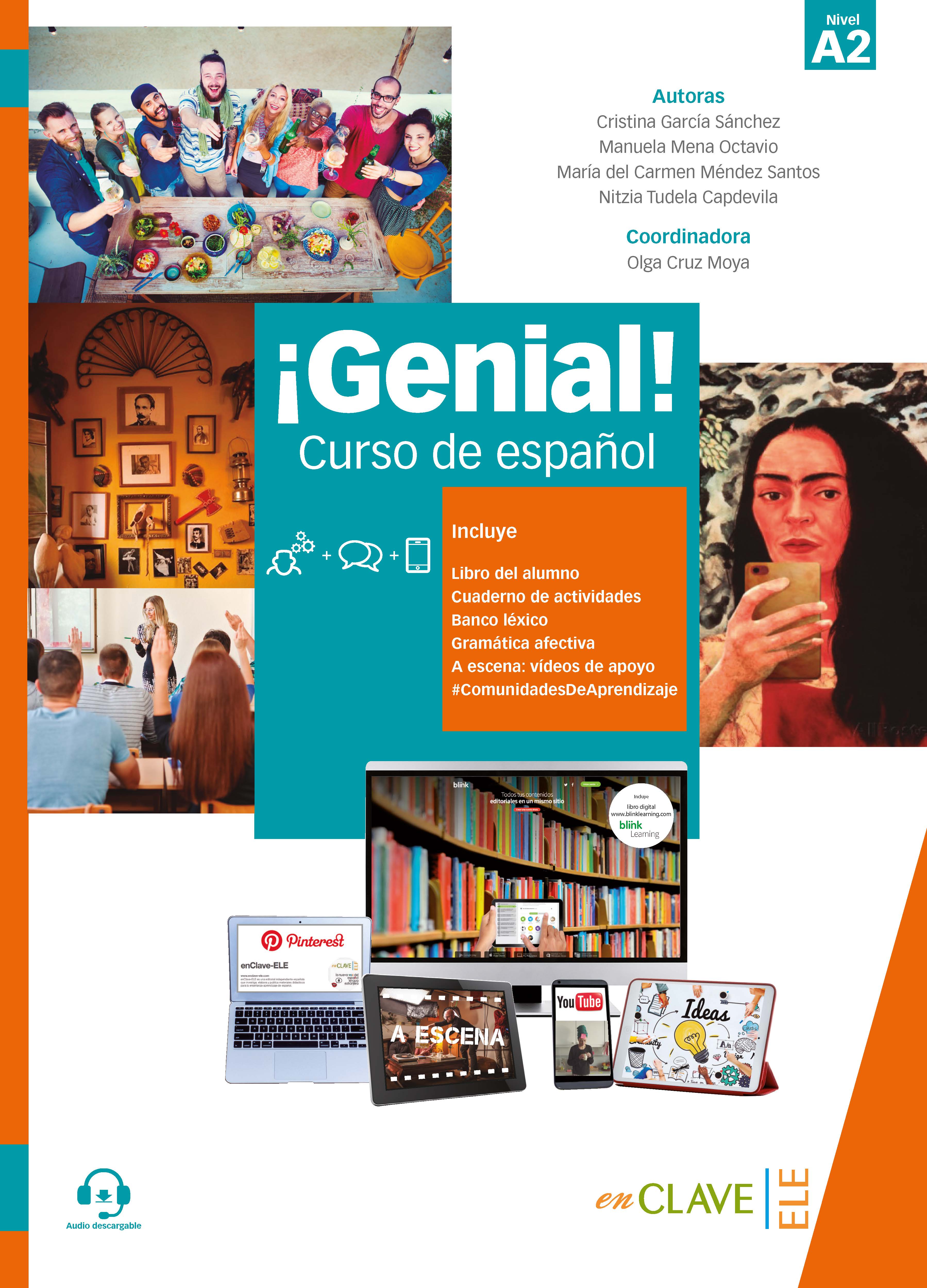 ¡Genial! A2. Curso de español (Audio descargable)