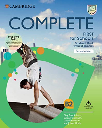 Complete First for Schools 2nd edition - Student's Book + Workbook + Audio Download + Online Practice WITHOUT answers