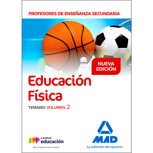 Profesores de Enseñanza Secundaria Educación Física Temario volumen 2