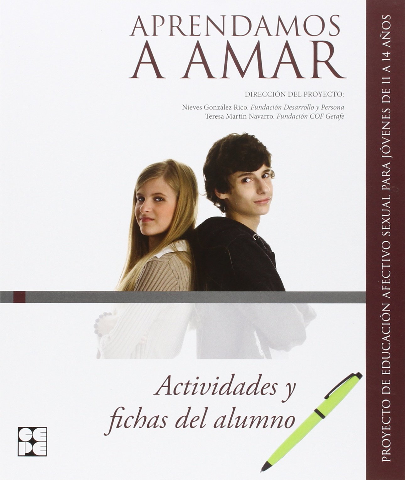 APRENDAMOS A AMAR, ACTIVIDADES Y FICHAS