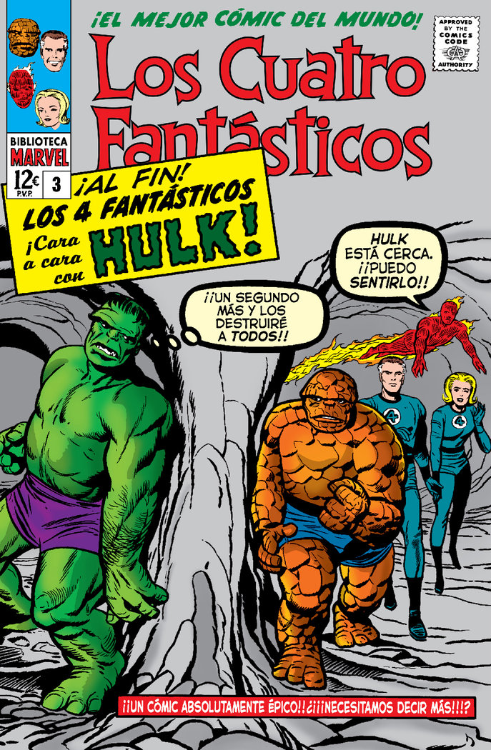 LOS CUATRO FANTASTICOS 3 1963