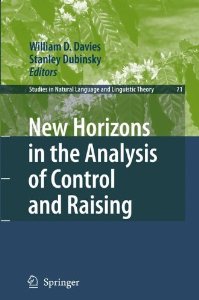 New Horizons in the Analysis of Control and Raising