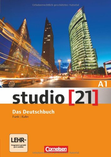 studio 21 A1. Das Deutschbuch. Kurs-und Übungsbuch mit DVD-ROM Gesamtband