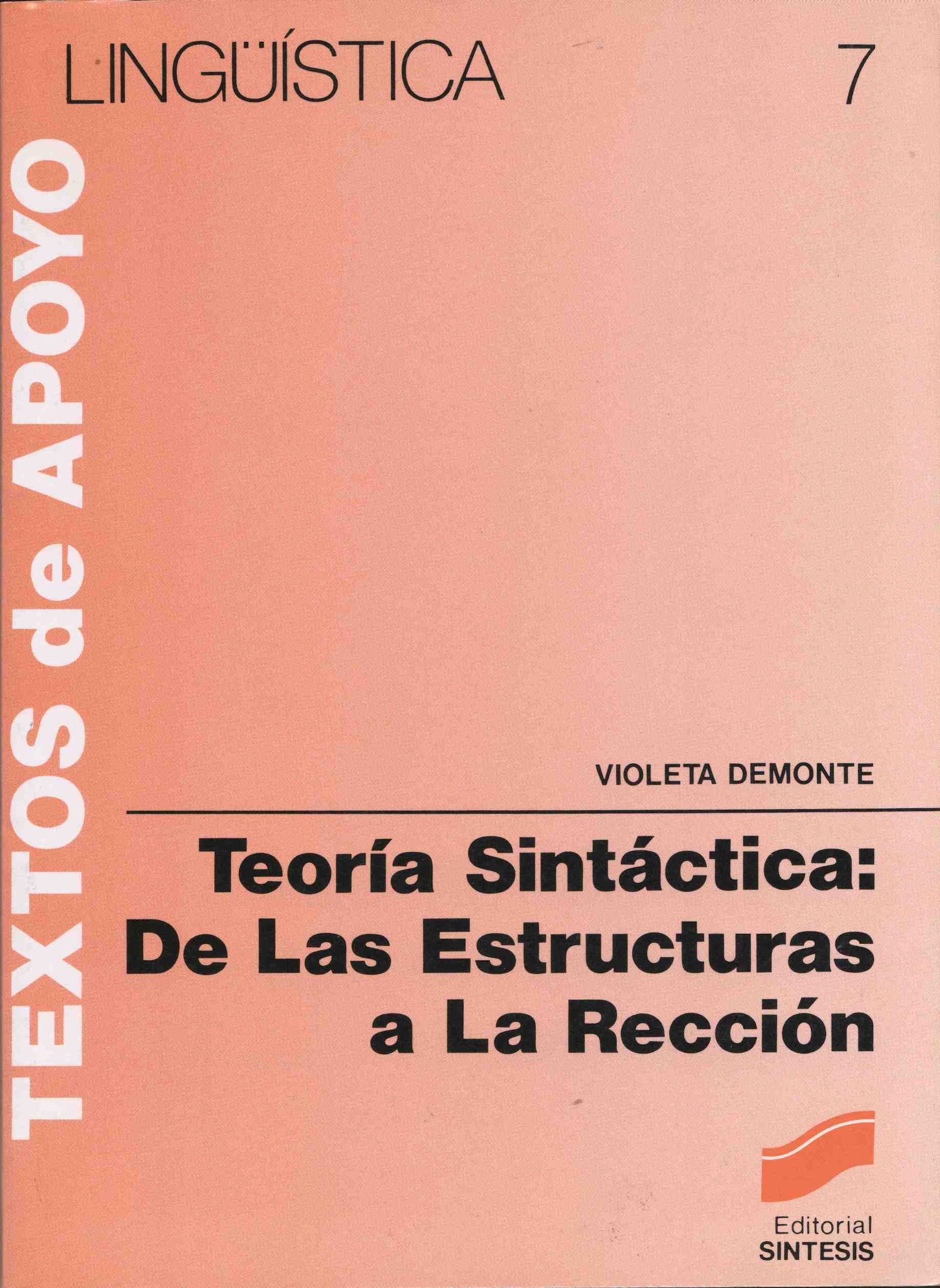 Teoría sintáctica de las estructuras de la reacción