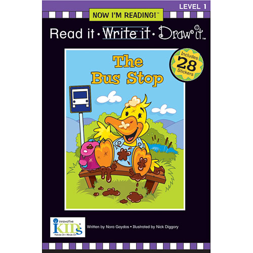 NIR! Read It, Write It, Draw It: The Bus Stop - Level 1 (Read It, Write It, Draw It Level 1, Now I'm Reading)