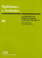 La situación de la religión en España a principios del siglo XXI