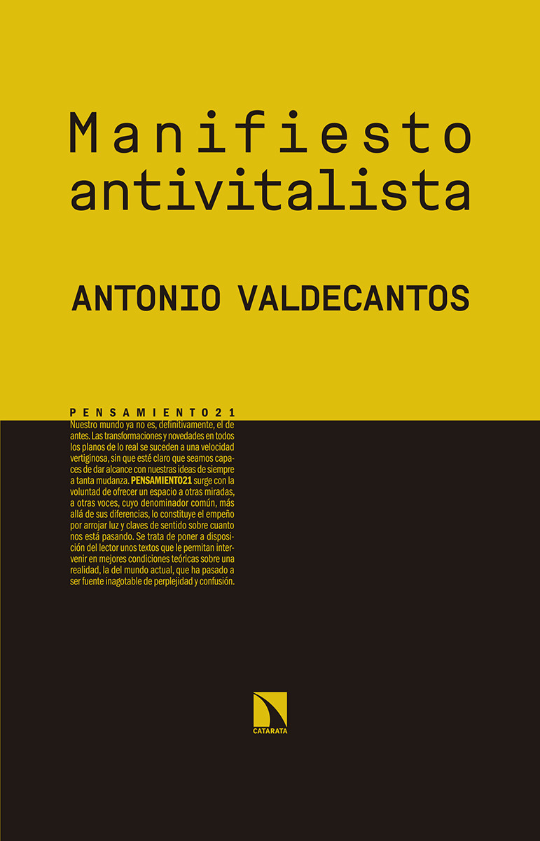 Manifiesto antivitalista