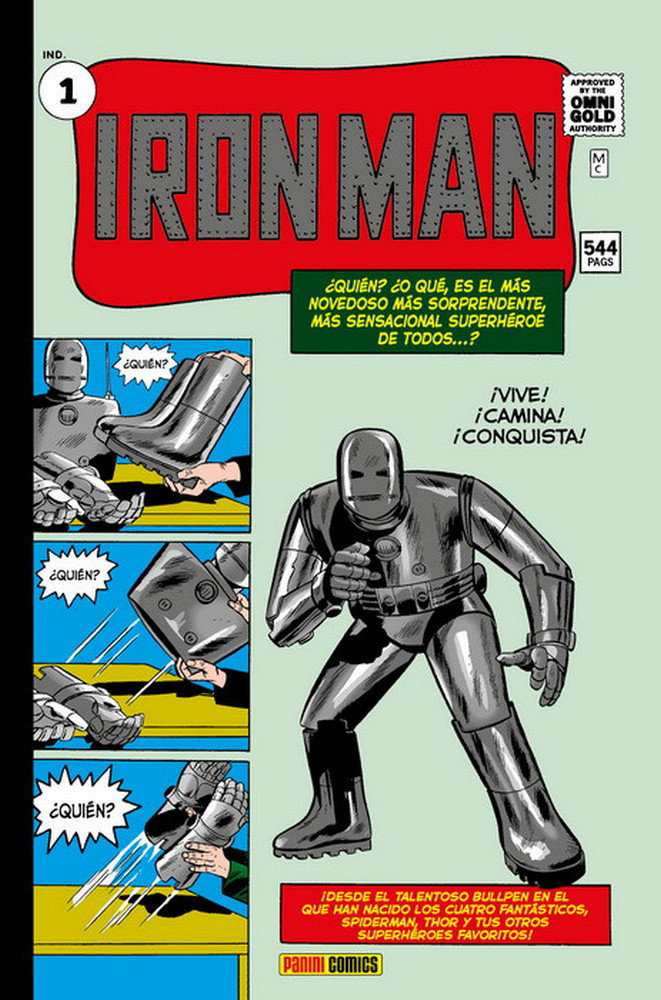 MARVEL GOLD OMNIBUS IRON MAN. NACE IRON MAN