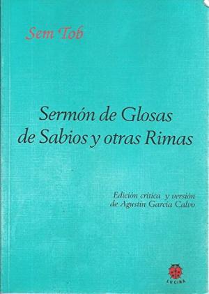 Sermón de Glosas de Sabios y otras Rimas (Ed. rústica)