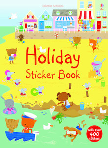 Holiday Sticker Book (Usborne Sticker Books S.) (Board book)