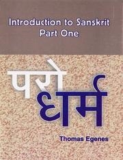 Introduction to Sanskrit: pt. 1