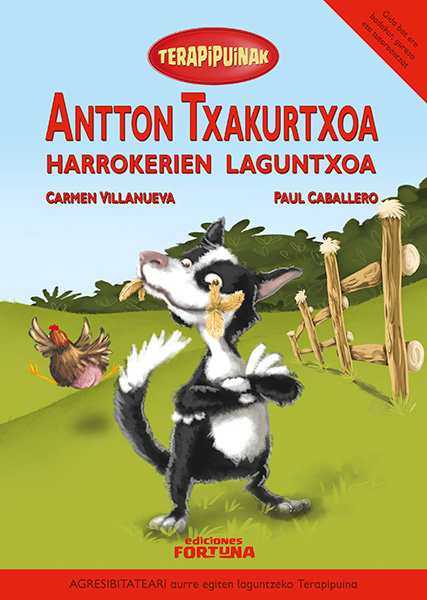 Antton txakurtxoa harrokerien laguntxoa