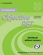 Cambridge Objective PET Workbook without answers (2nd Edition)