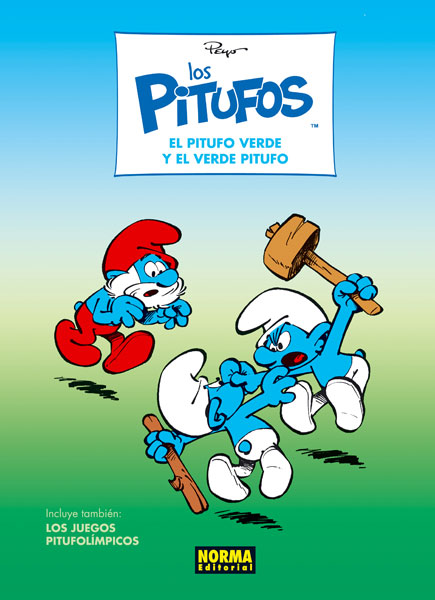 Los Pitufos 10. El pitufo verde y el verde pitufo