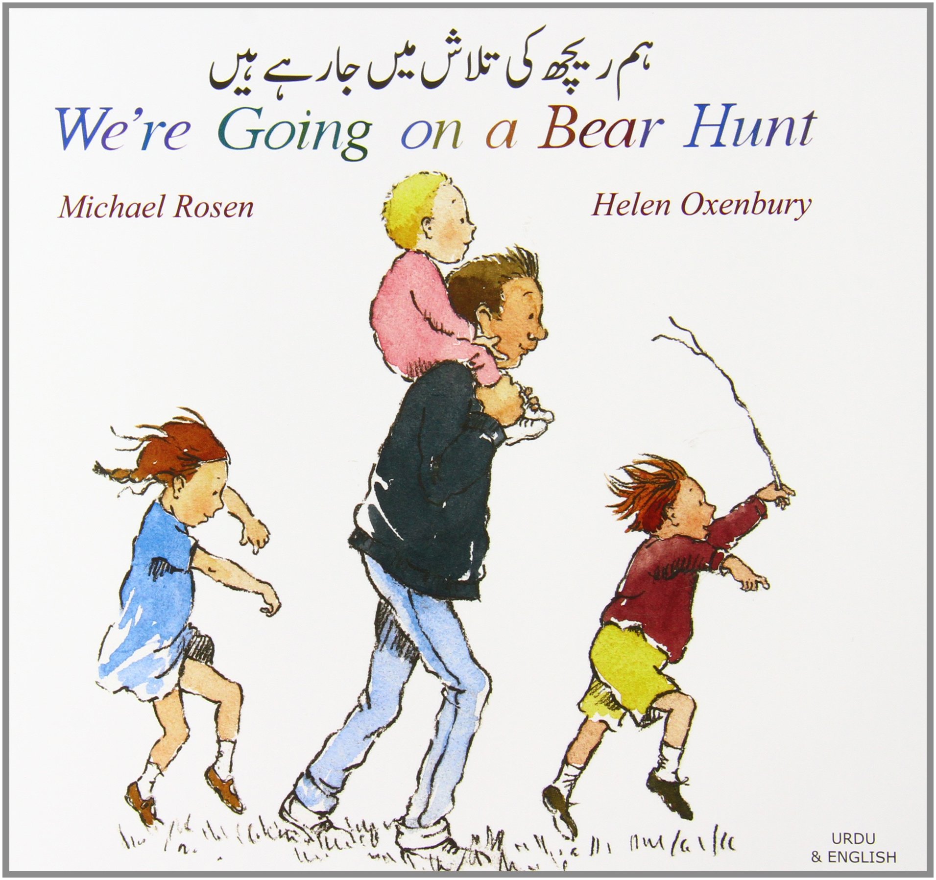 We're Going on a Bear Hunt in Urdu and English