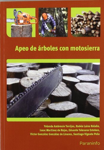 Apeo de árboles con motosierra