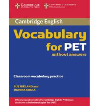 Vocabulary for PET (With answers and CD)