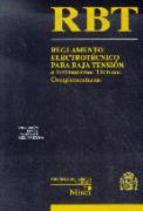 RTB: Reglamento electrotécnico para baja tensión e instrucciones técni