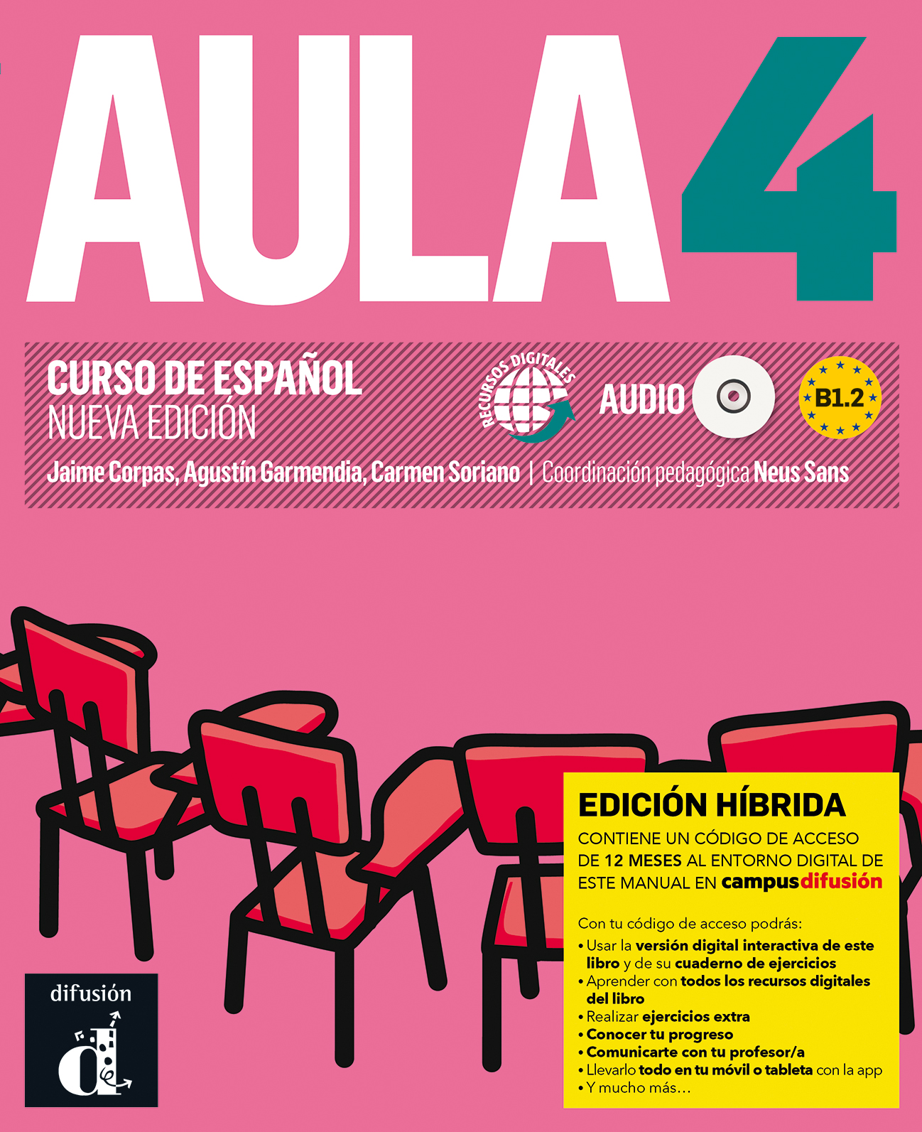 Aula 4 B1.2 Nueva Edición. Ed.Híbrida Libro del alumno