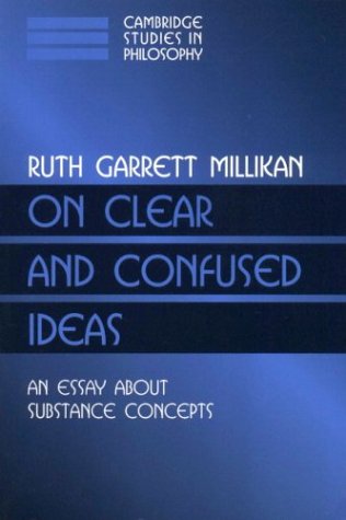 On clear and confused ideas: an essay on substance concepts