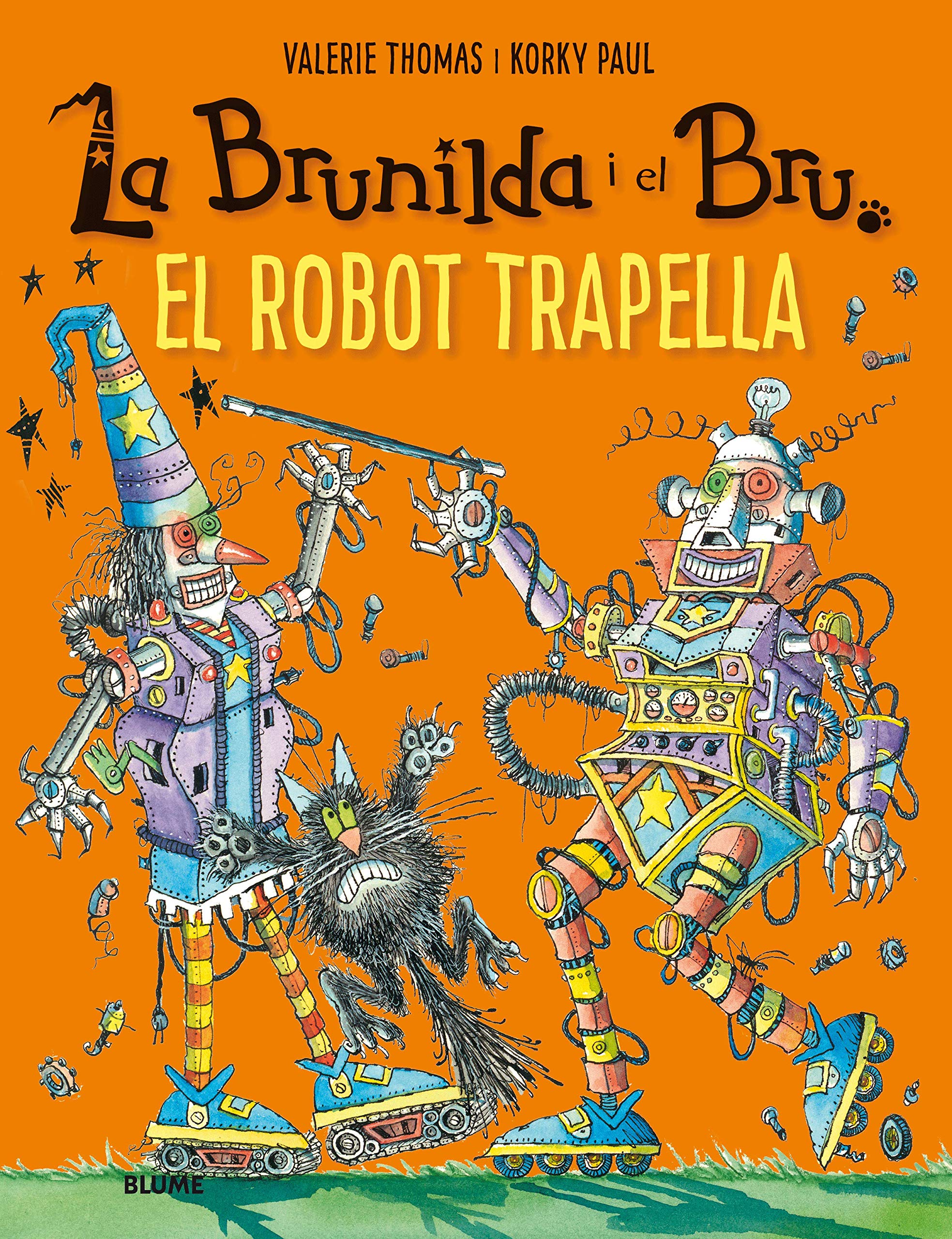 Brunilda i Bru. El robot trapella