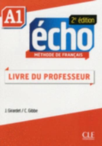 Echo A1 livre du professeur