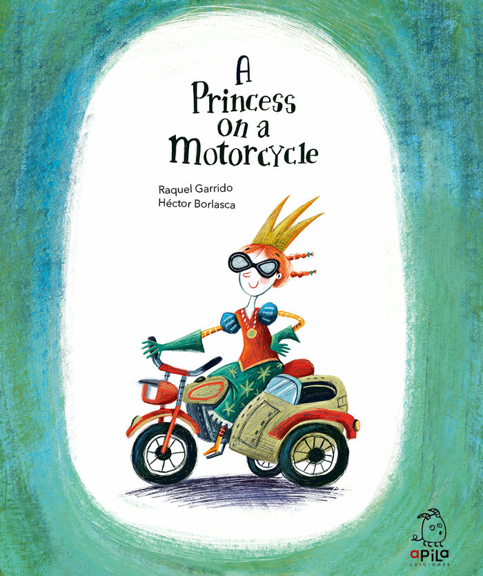 A PRINCESS ON A MOTORCYCLE