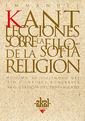 Lecciones sobre la filosofía de la religión