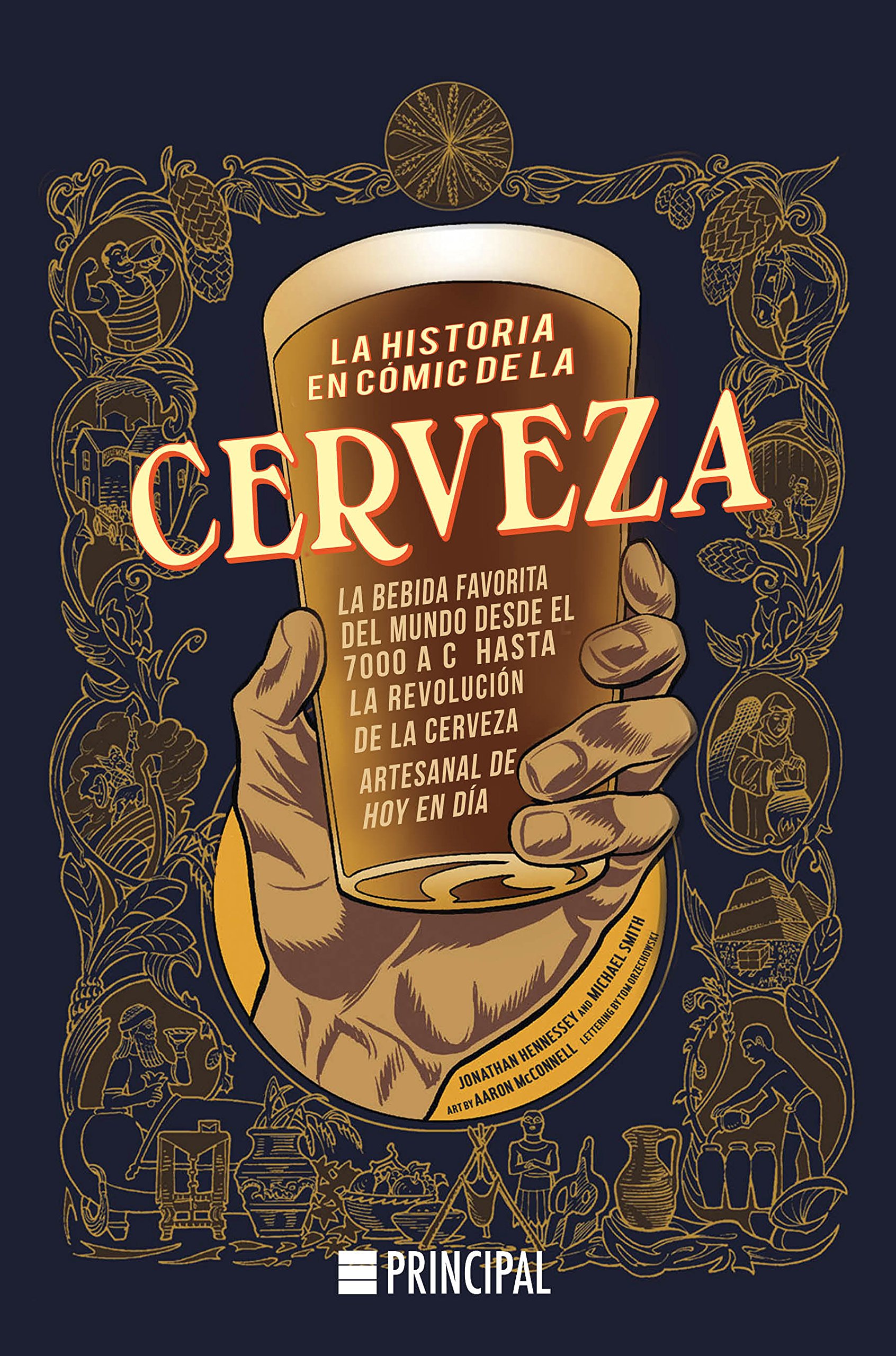 La historia en cómic de la cerveza